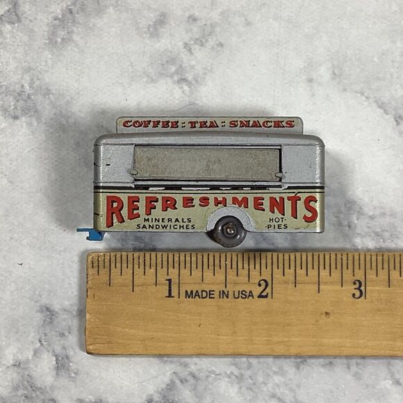 Vintage Lesney Mobile Canteen Refreshments Trailer #74 England - Picture 12 of 12